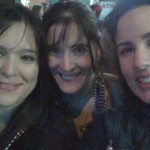 Erin Simone, Jennifer Kacey and I on the pub crawl